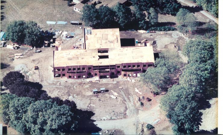 Framing Lane County Mental Health Building